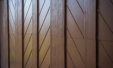 Canyon Ridge Chevron up close