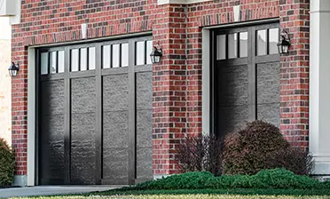 Black Garage Door