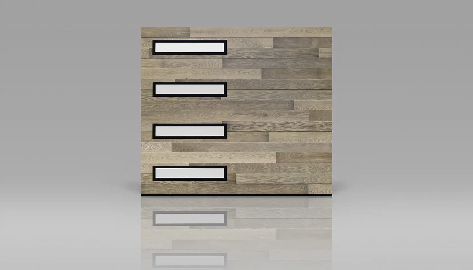 Modern Steel Ultra-Grain Plank in Coastal Gray