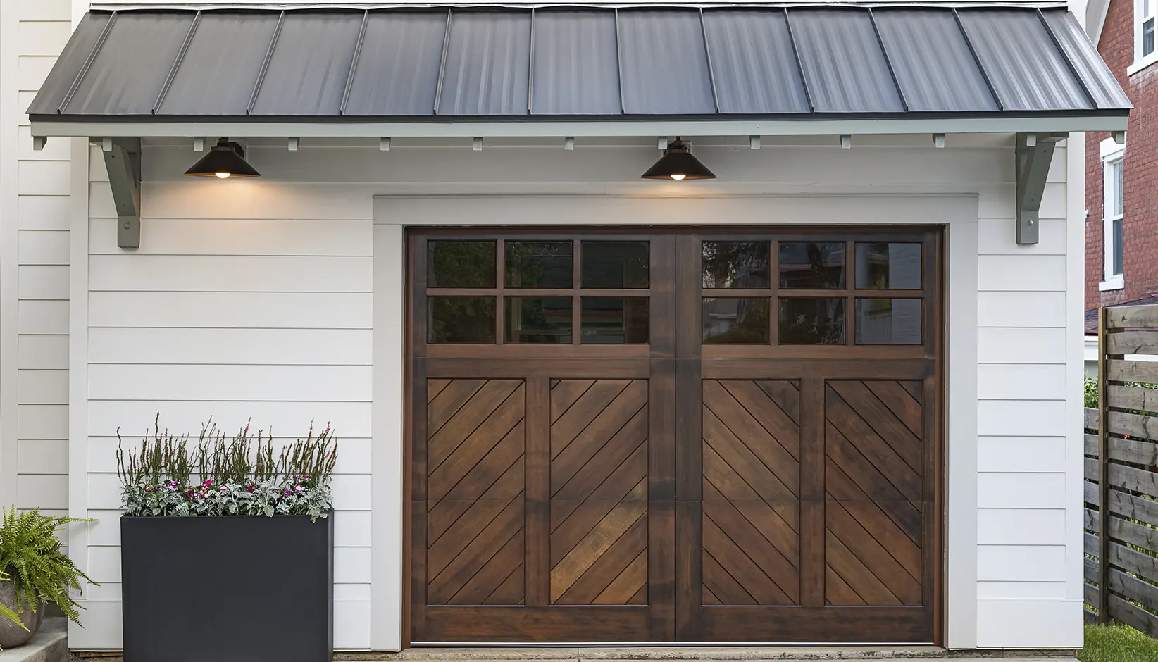 Reserve Wood Custom garage door