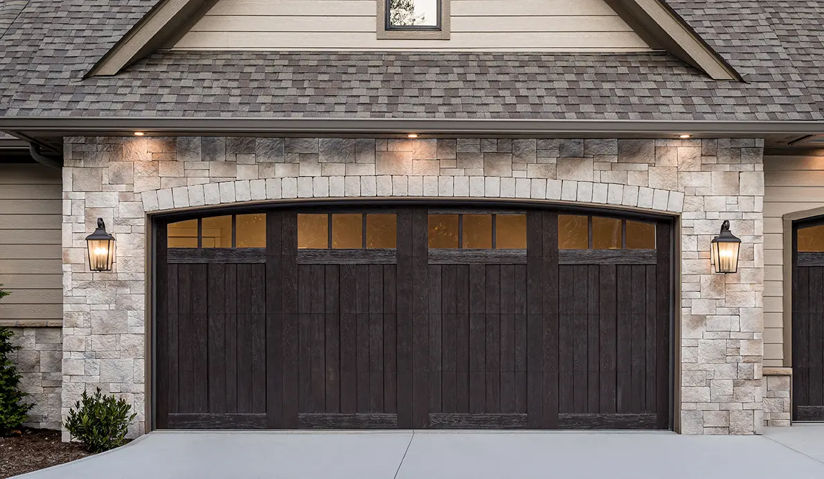Canyon Ridge Carriage House 5-Layer Garage Door
