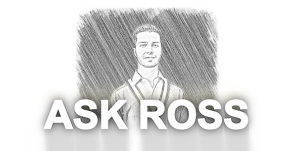 Ask Ross Graphic Ross Baran drawing