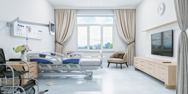 hospital patient room