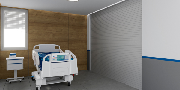 Designing for Healthcare 3 exam room counter doors in healthcare facility mental health