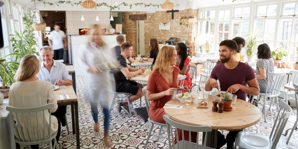 Flow busy restaurant